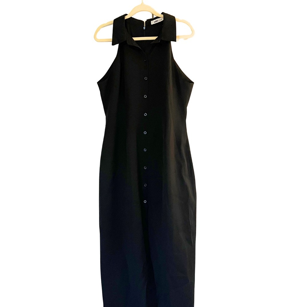 Muse Black Strapless Dress